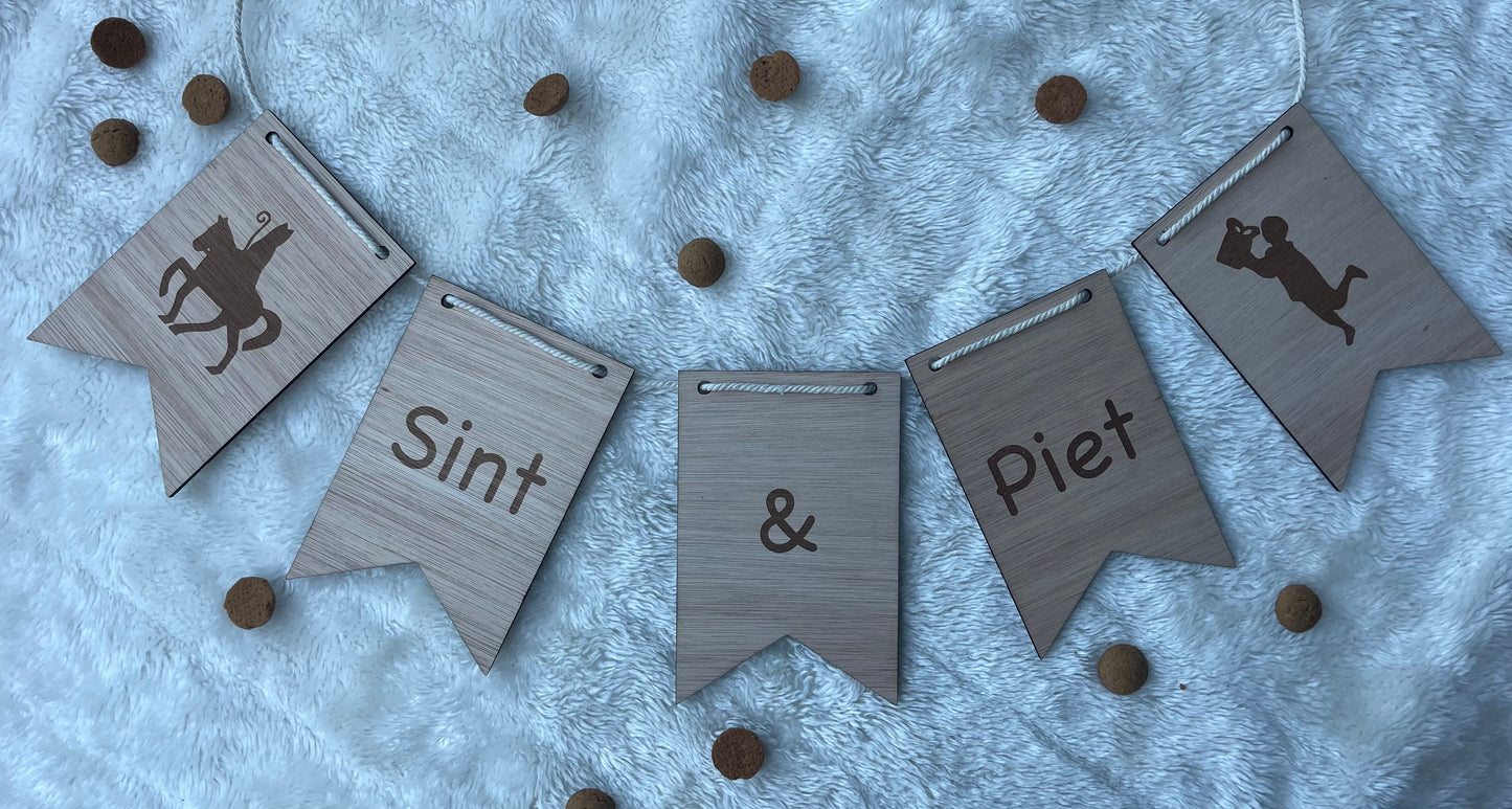 Sint & Piet vlaggenlijn