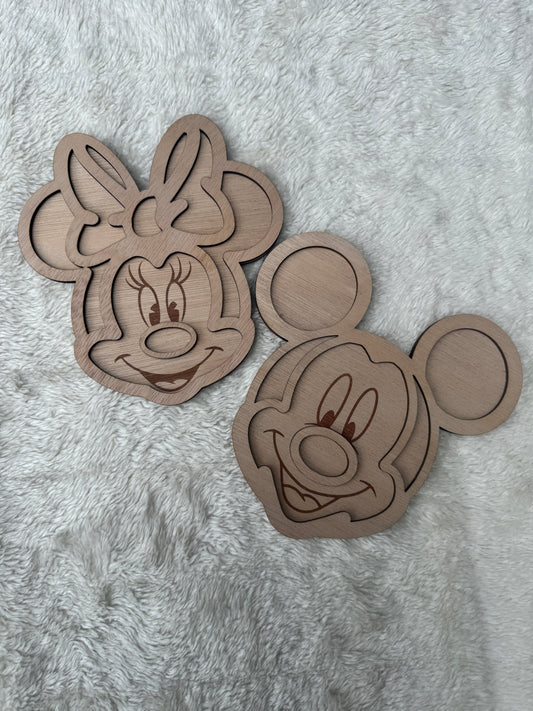 Mickey& Mini Mouse vulvorm